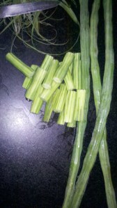 Drum-stick - vegetable - a South-Indian Delicacy.