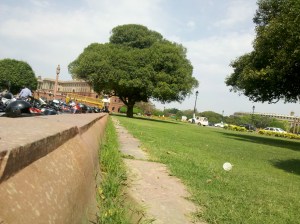 Raisina Hill is an area of Lutyens' Delhi, New Delhi, housing India's most important government buildings, including Rashtrapati Bhavan, the official residence of the President of India and the Secretariat ... Wikipedia (http://en.wikipedia.org/wiki/Raisina_Hill)