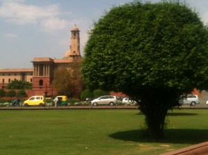 Entrance Side of Pres. House 