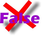False